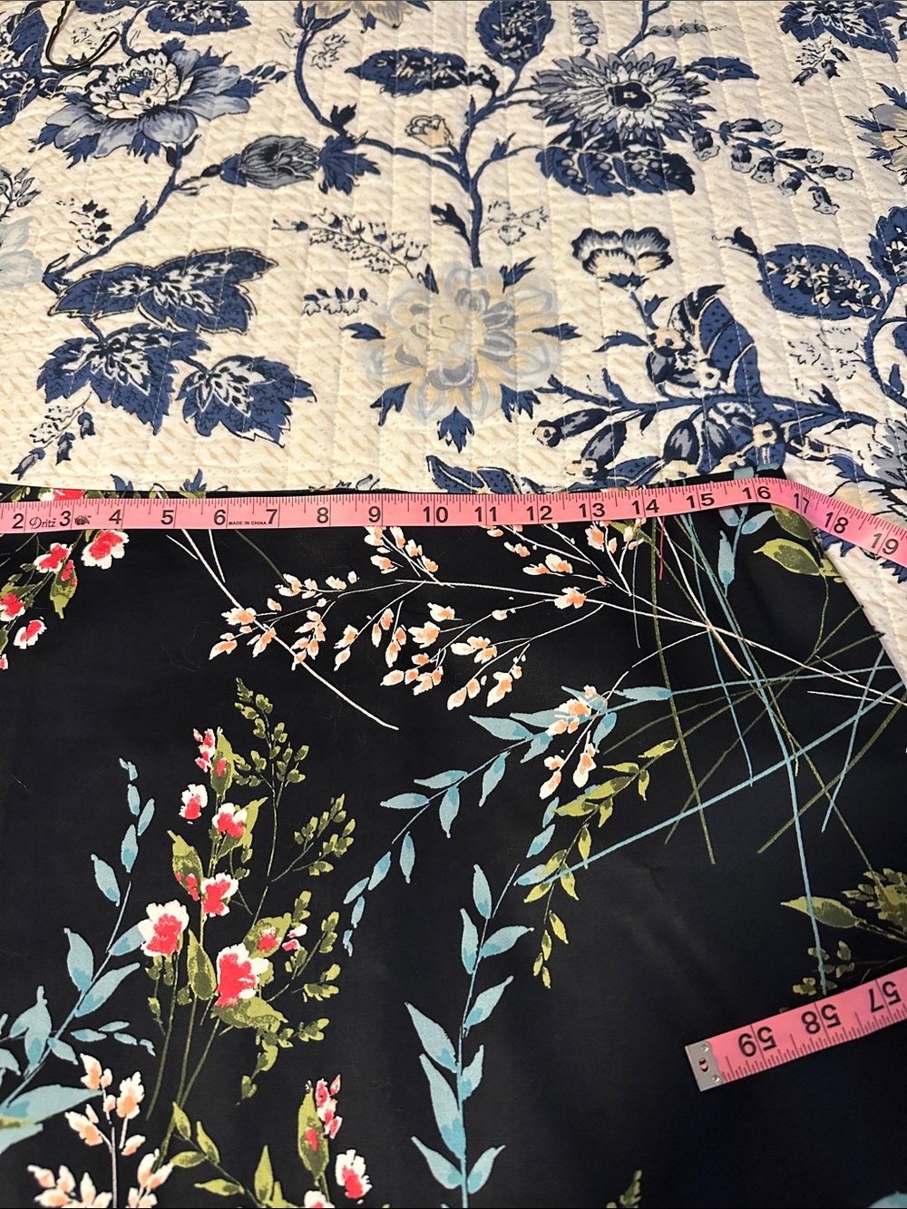 Talbots Black Floral Pencil Skirt with Colorful Blooms - Picture 2 of 6